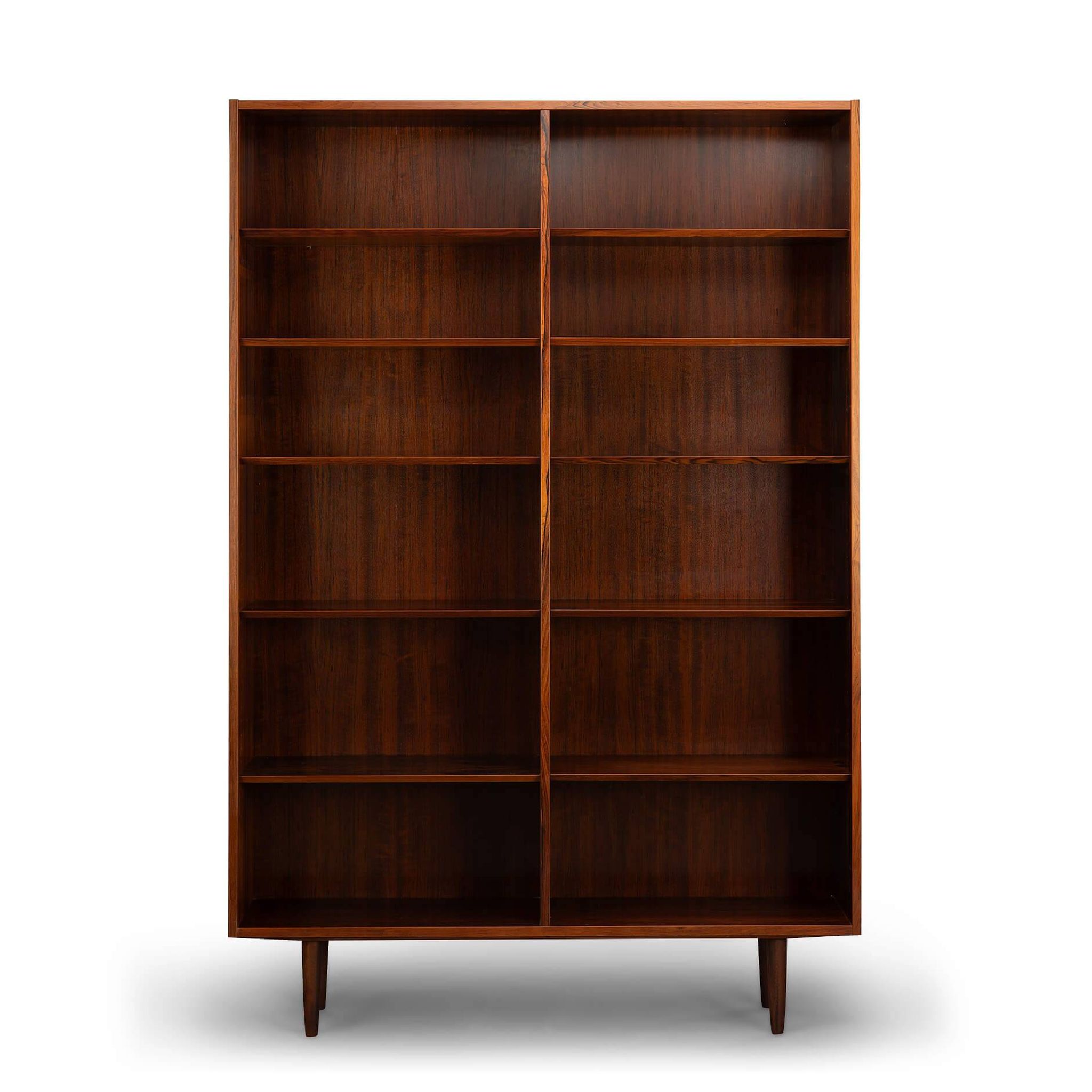 Danish Design Big Rosewood Bookcase by Hundevad & Co, 1960s