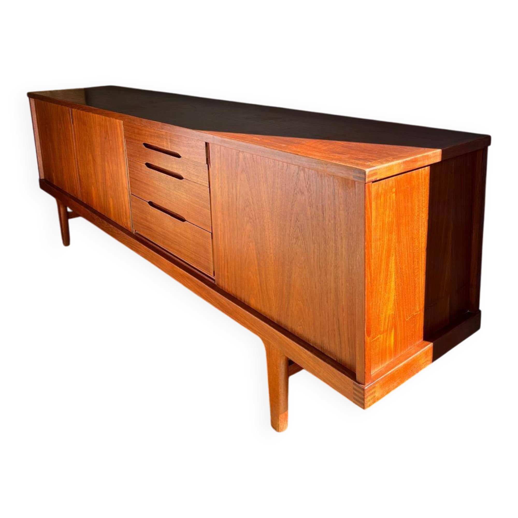 Scandinavian sideboard, Henning Kjaernulf for Møbelfabrik 🇩🇰, 1960s