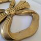 Brass ribbon bottom