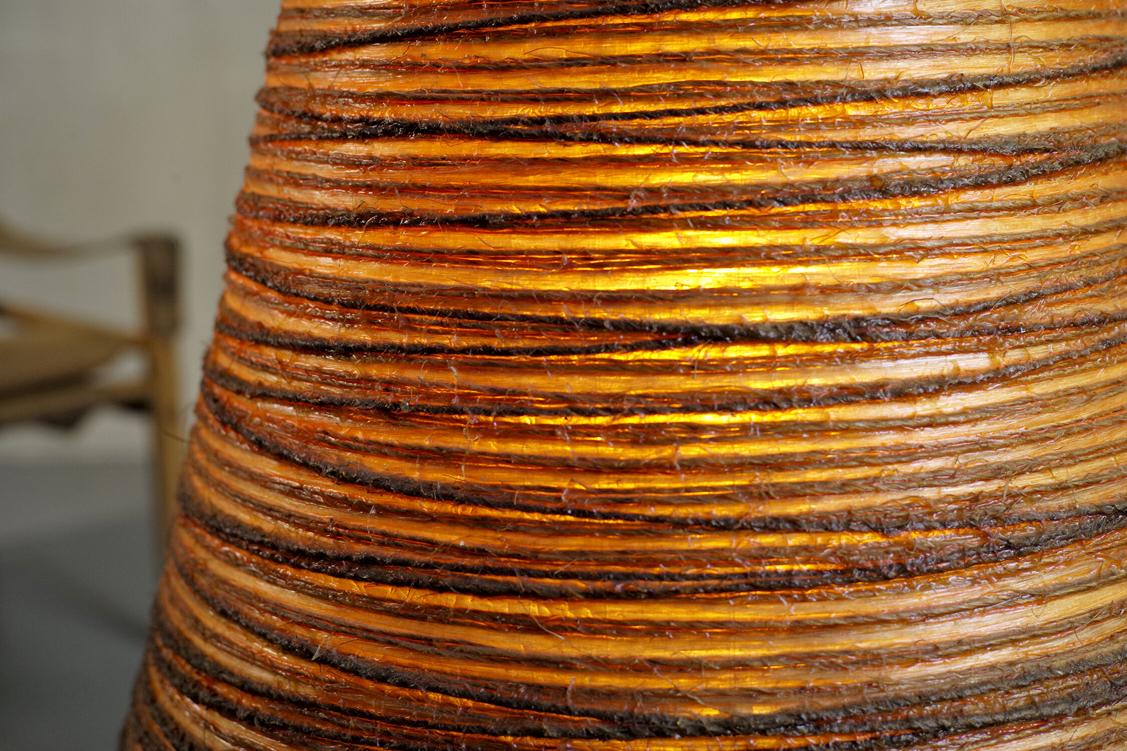 Accolay, large lamp "Urbaine", France 1960