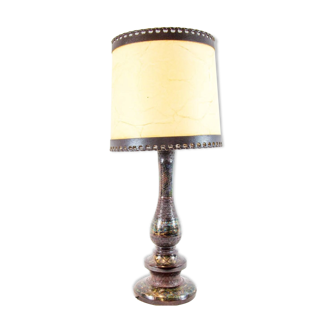 Vintage Japanese partitioned table lamp