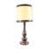 Vintage Japanese partitioned table lamp