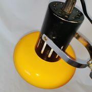 Articulated lamp in lacquered steel, Aluminor, France, 1980.