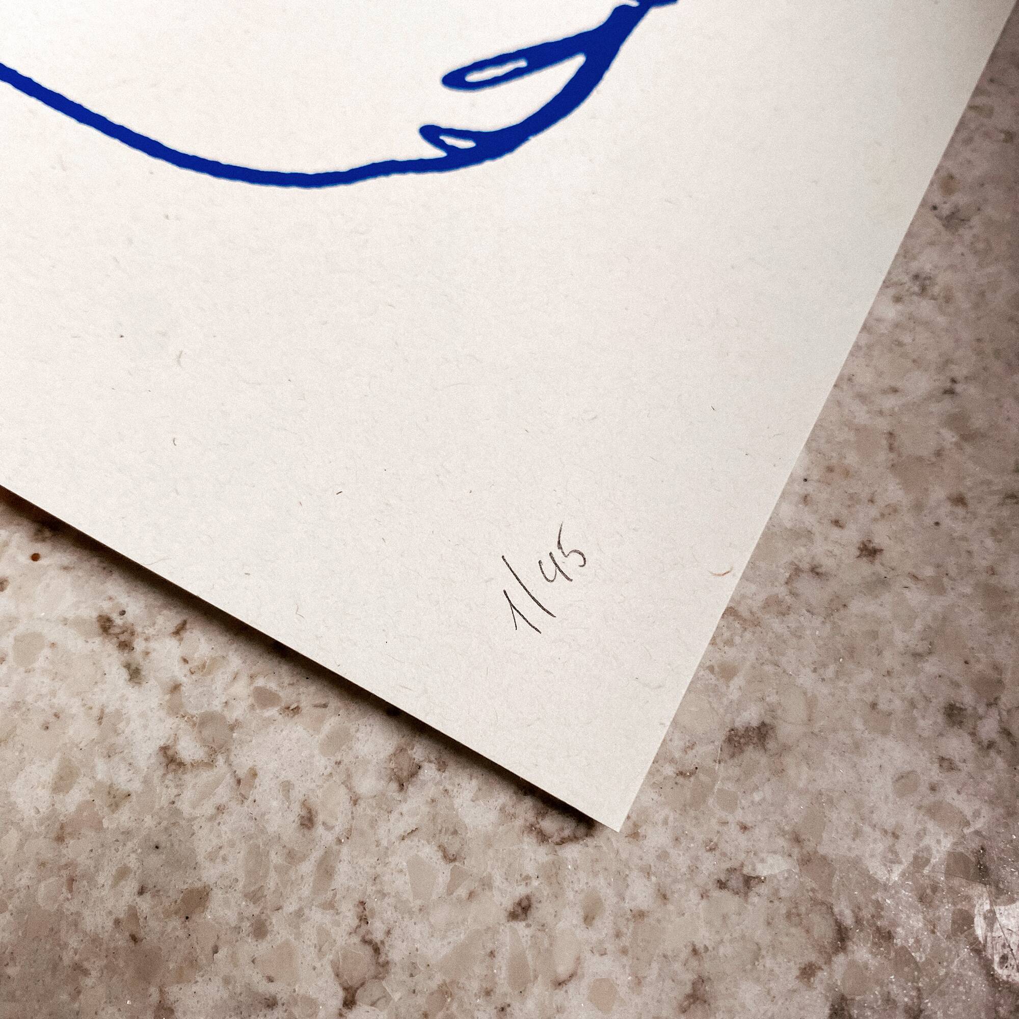 Female Silhouette, Limited Edition Screen Print