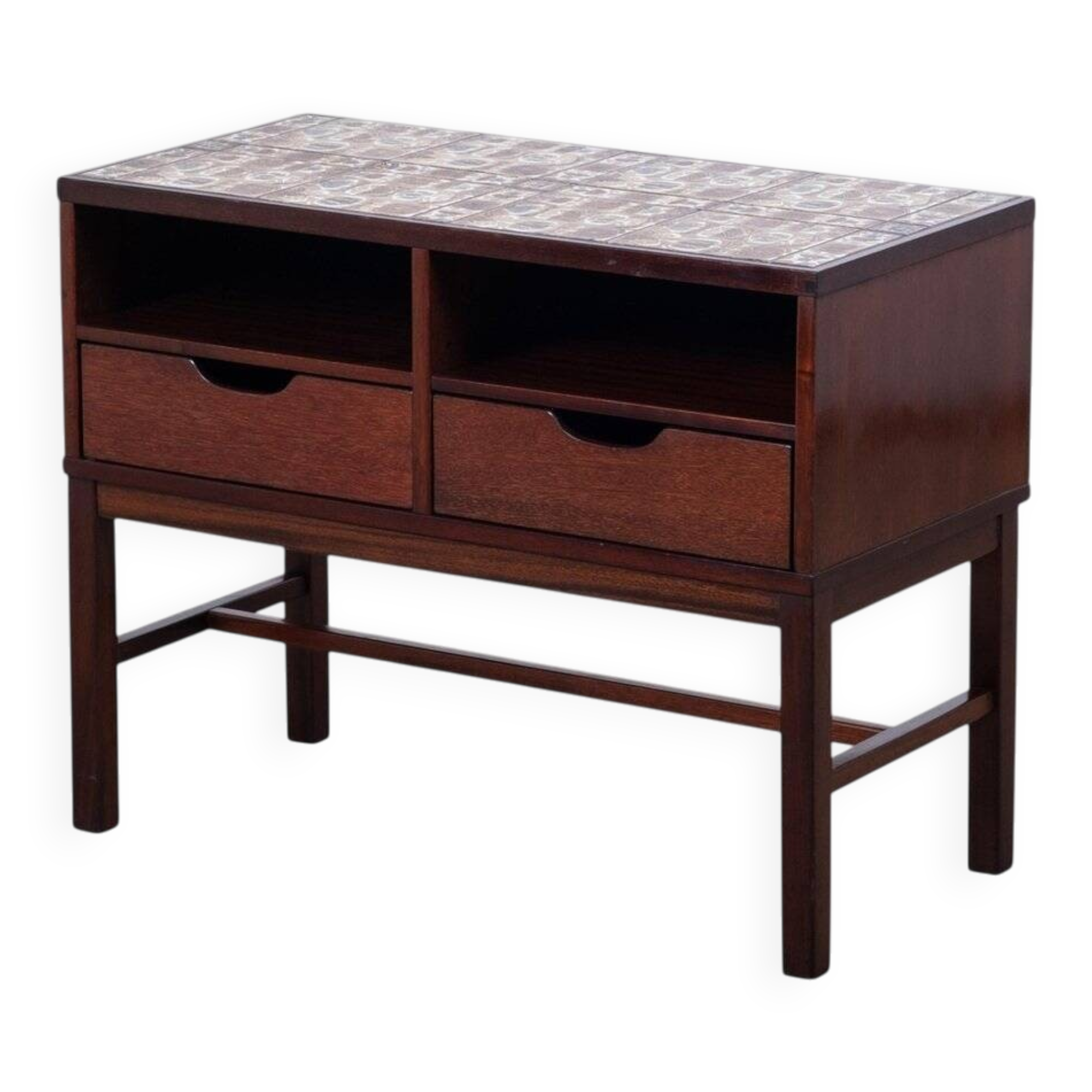 Mahogany Hall Table by Severin Hansen, Denmark, 1950s