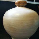 Vase boule grès vallauris