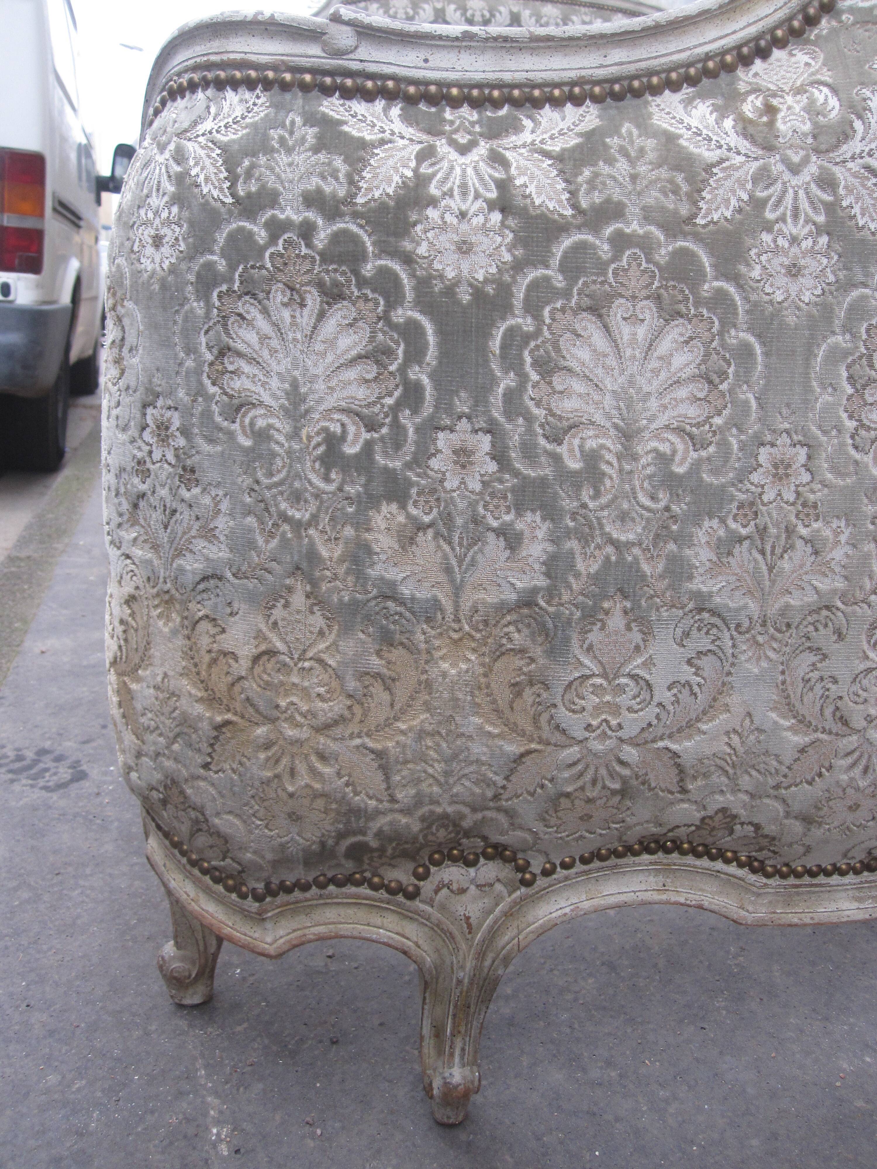 Bed basket skated style Louis XV