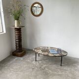 1950s Madagascar aragonite coffee table