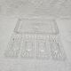 Antique compartmentalized dish in Art Deco crystal