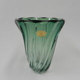 Vase Val St Lambert by Rene Delvenne