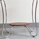 Vintage 1950s pedestal side table