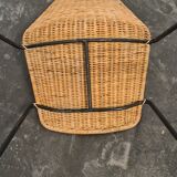 Wicker chair 1950