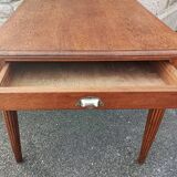 Art Deco table, wood, vintage 1930s