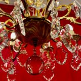 Louis XV style bronze chandelier