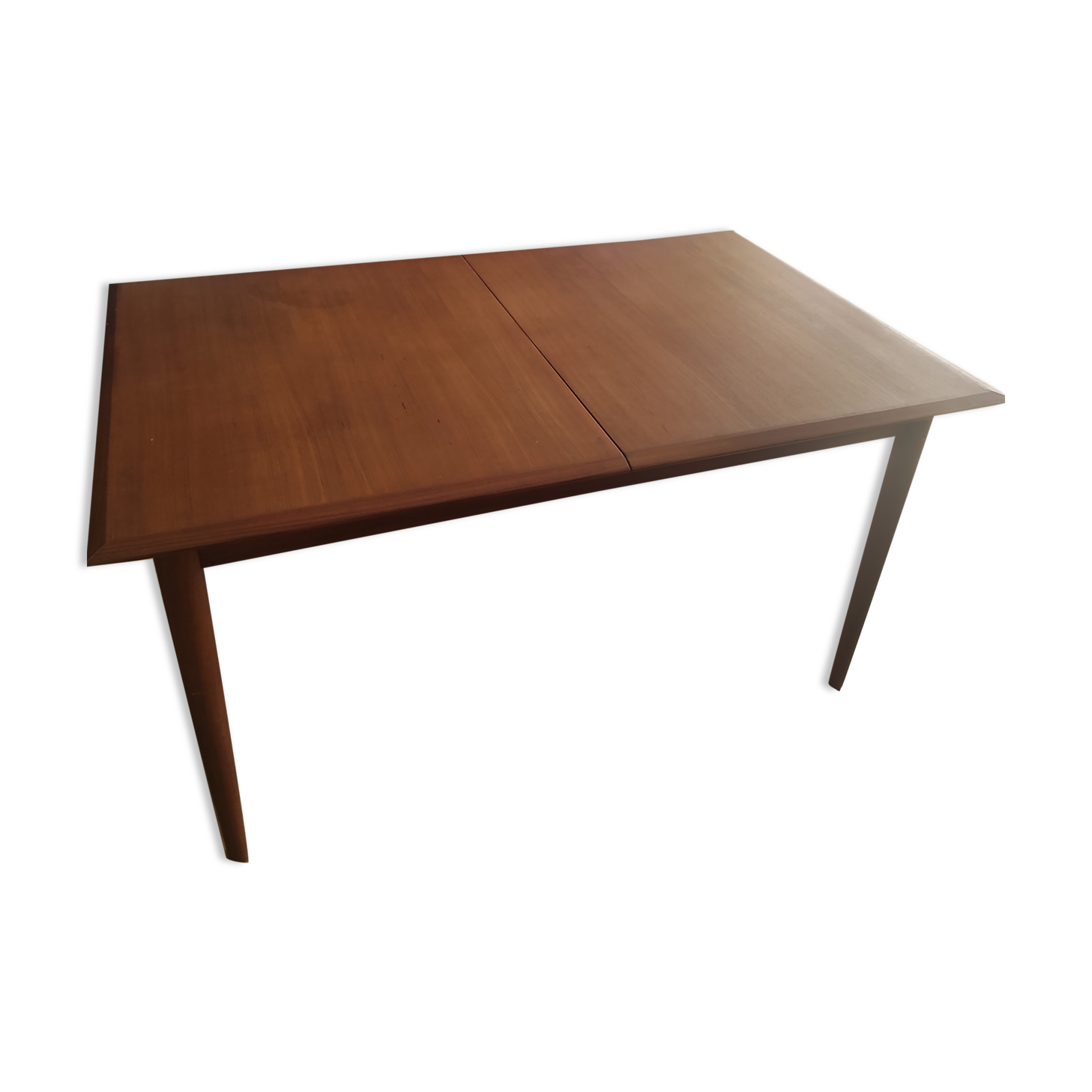 Solid teak table Roche Bobois