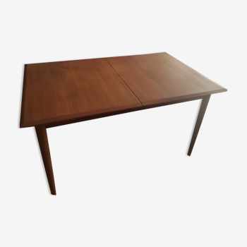 Solid teak table Roche Bobois