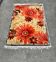 Tapis vintage en laine et soie – Fleurs grand format. Années 1970