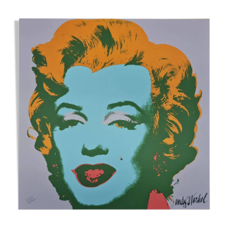 1986 Carnegie Museum of Art Andy Warhol Lithographie de Marilyn Monroe