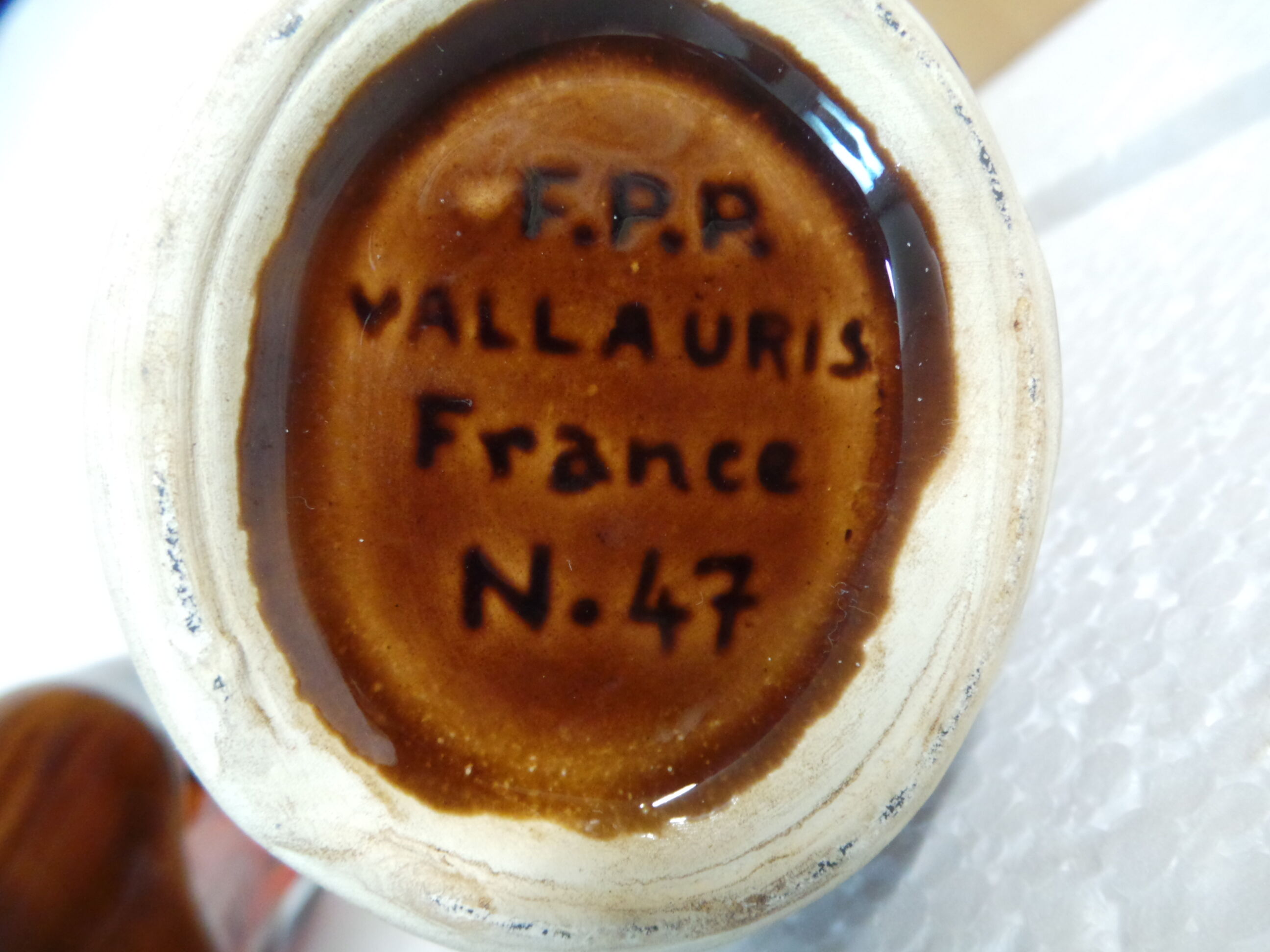 Pair of vases Vallauris FPP