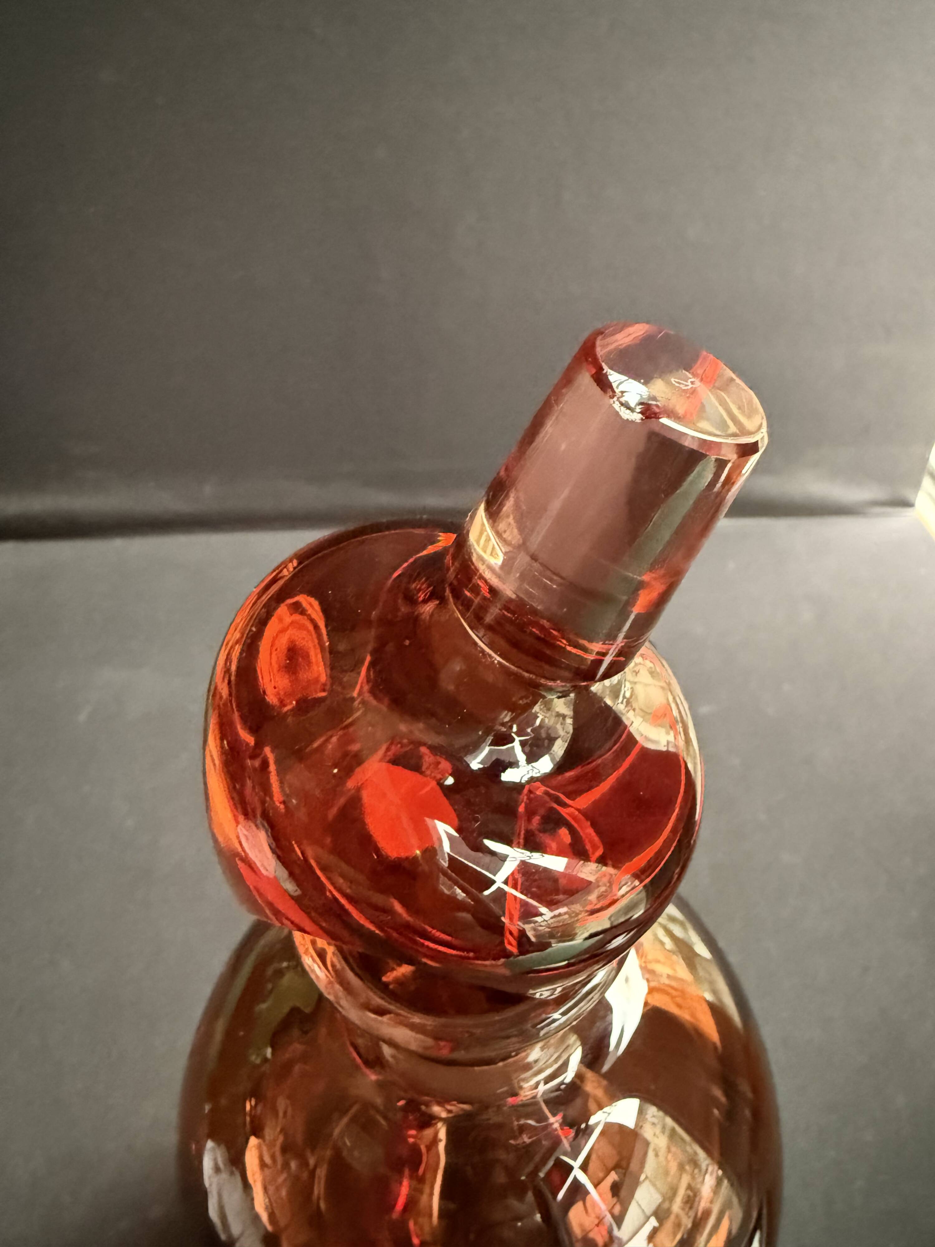 Whiskey or Bourbon Decanter – Moser Luxury Crystal – Rudolph Eschler