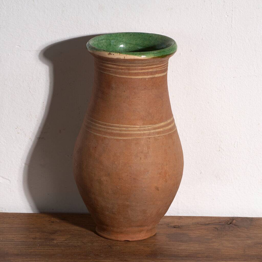 Antique glazed ceramic vase – Central Europe, circa 1920