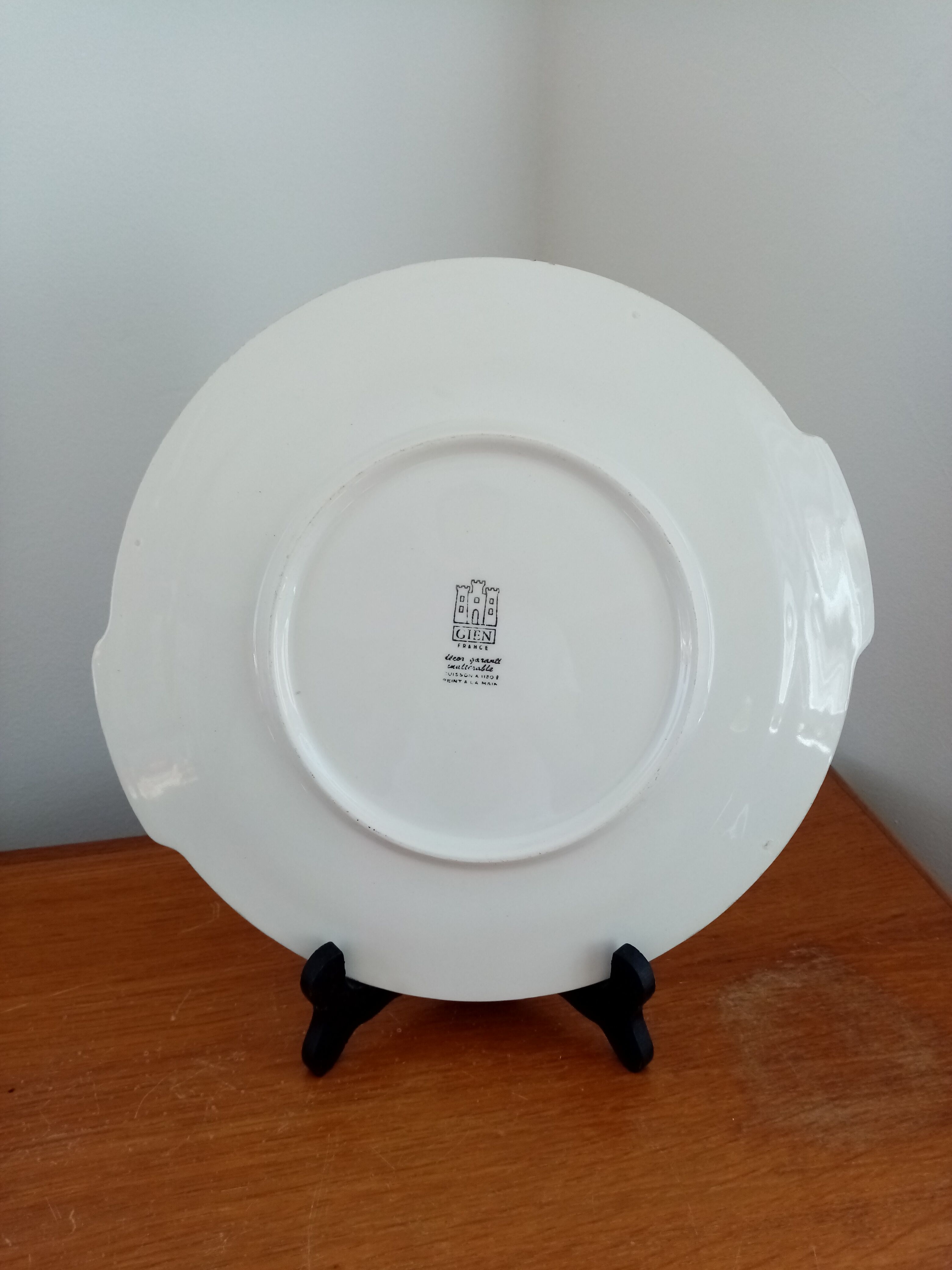 Gien earthenware dish