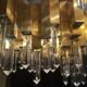 Bd Lumica chandelier in brass, 12 lamps, unique model.
