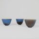 Mid-Century Modern Set of 3 Bowls Rörstrand Gunnar Nylund, Sweden, 1950s