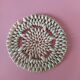 Old vintage shell coaster
