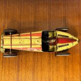 Charles Rossignol Bugatti 52 Tin Racing Car Toy from the 1930s