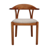 1960s, Danish design, armchair, teak wood, wool, original very good condition