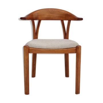 1960s, Danish design, armchair, teak wood, wool, original very good condition