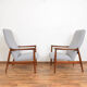 Polish Lounge Chairs by Edmund Homa, Set of 2