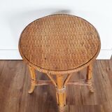 Tabouret en rotin
