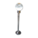 Lampadaire vintage chromé Murano Mazzega