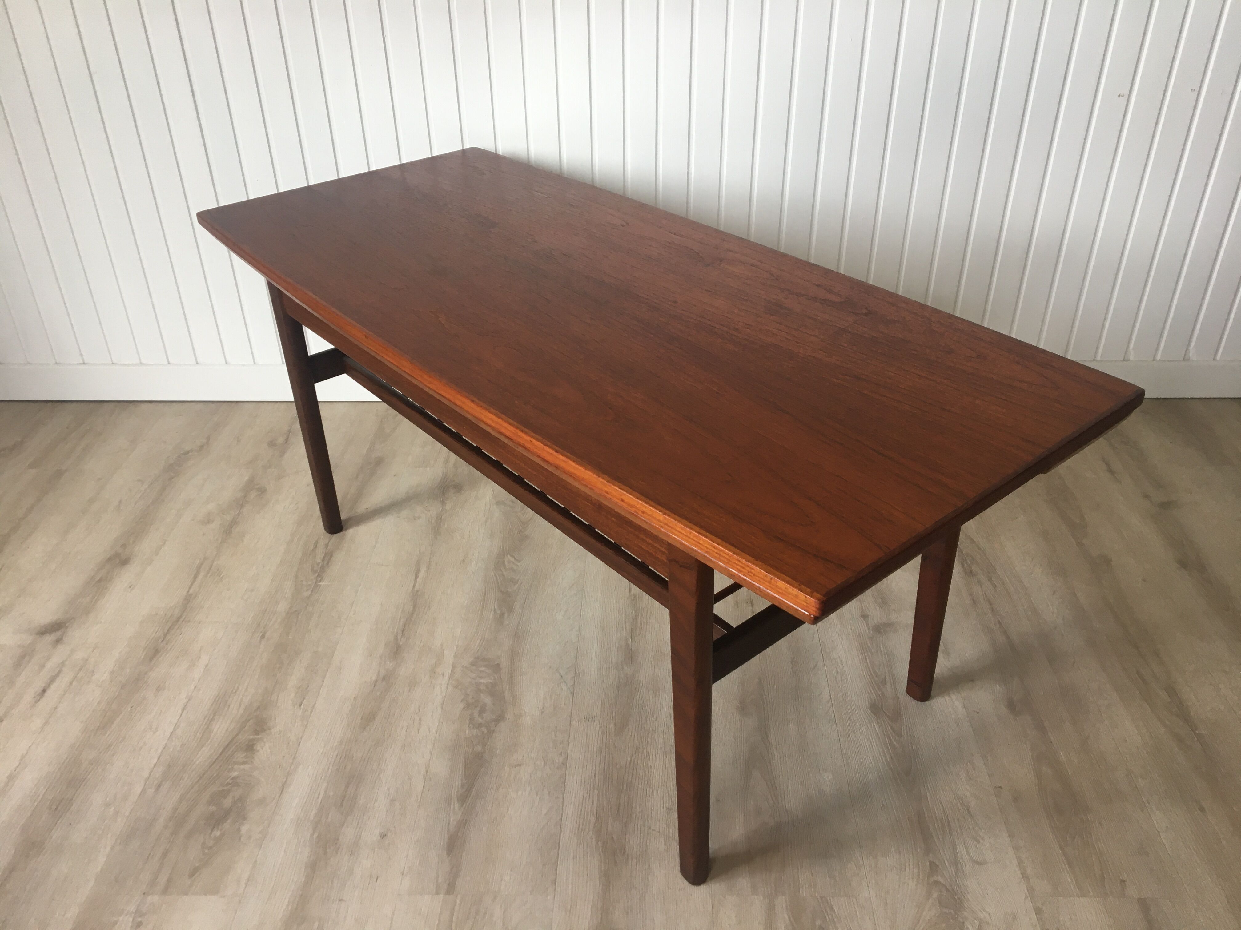 "Elevator" teak table by Kai Kristiansen