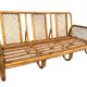 Rattan sofa and armchair from the 70s Italy