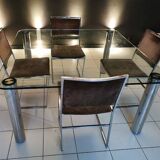 Four Marco Zanuso chairs from the 70s