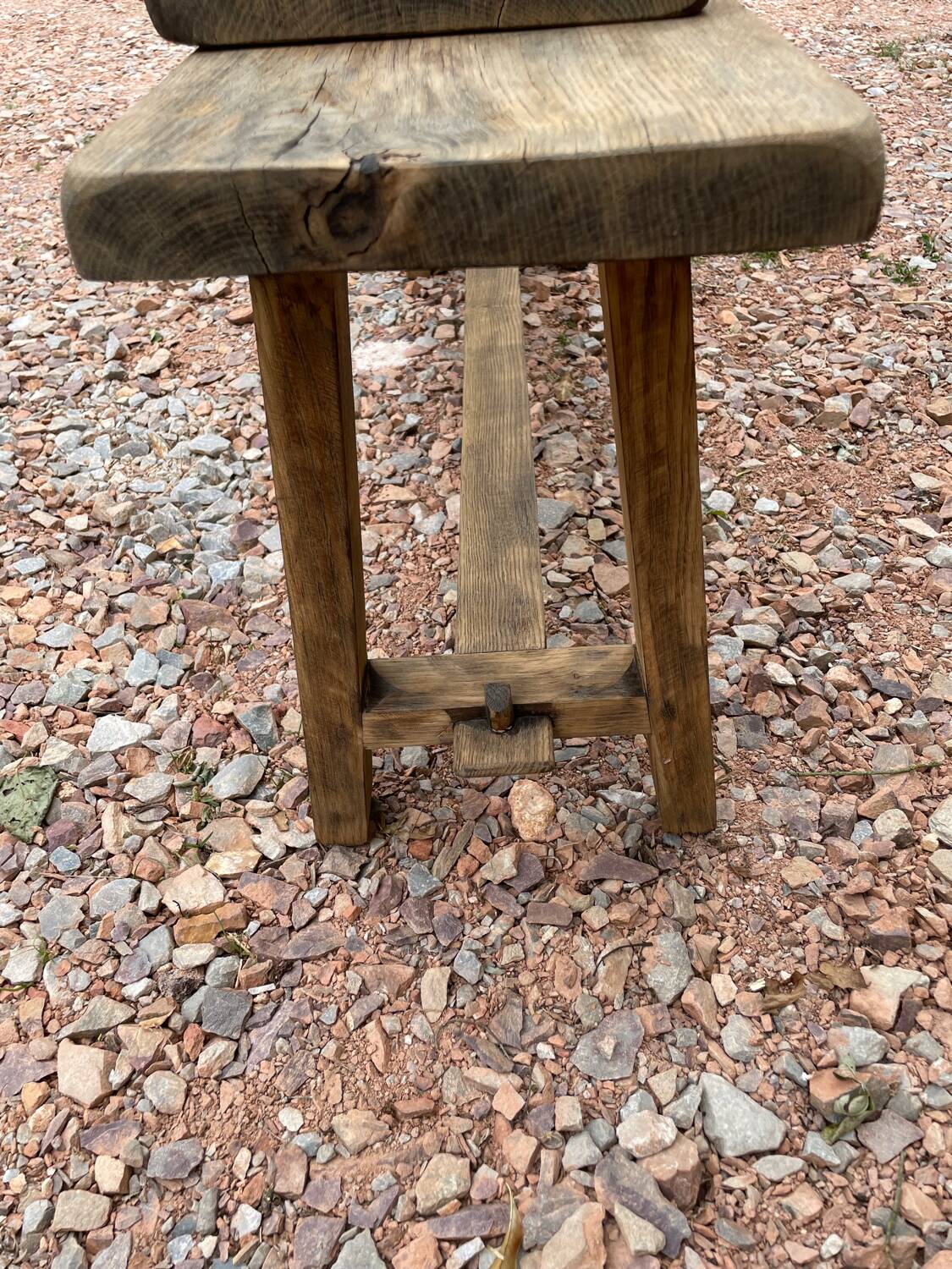 Oak benches