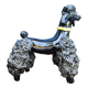 Groomed Poodle in Iridescent Ceramic, 1950