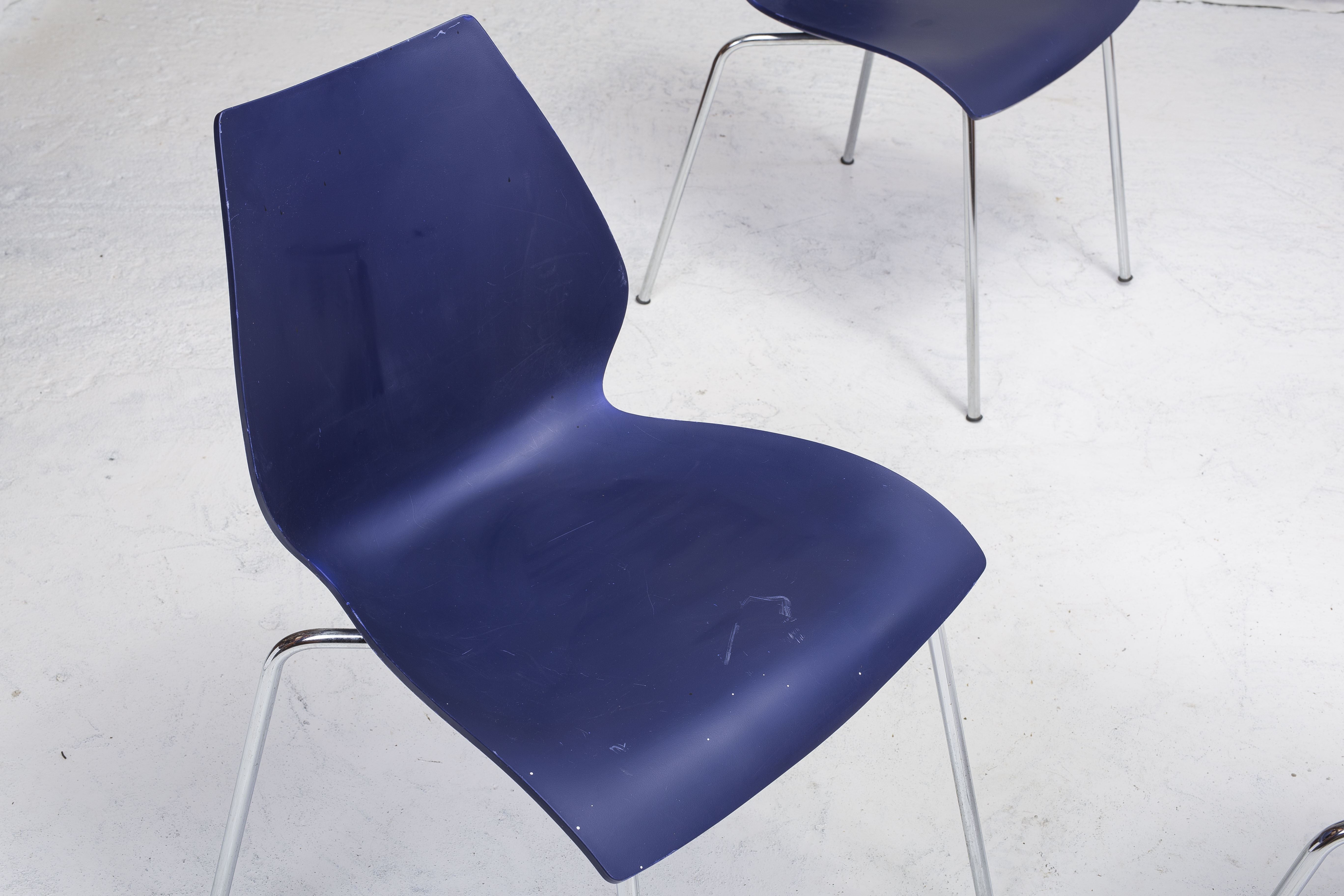 Chairs by Vico Magistretti for Kartell, 1980s, Set of 4