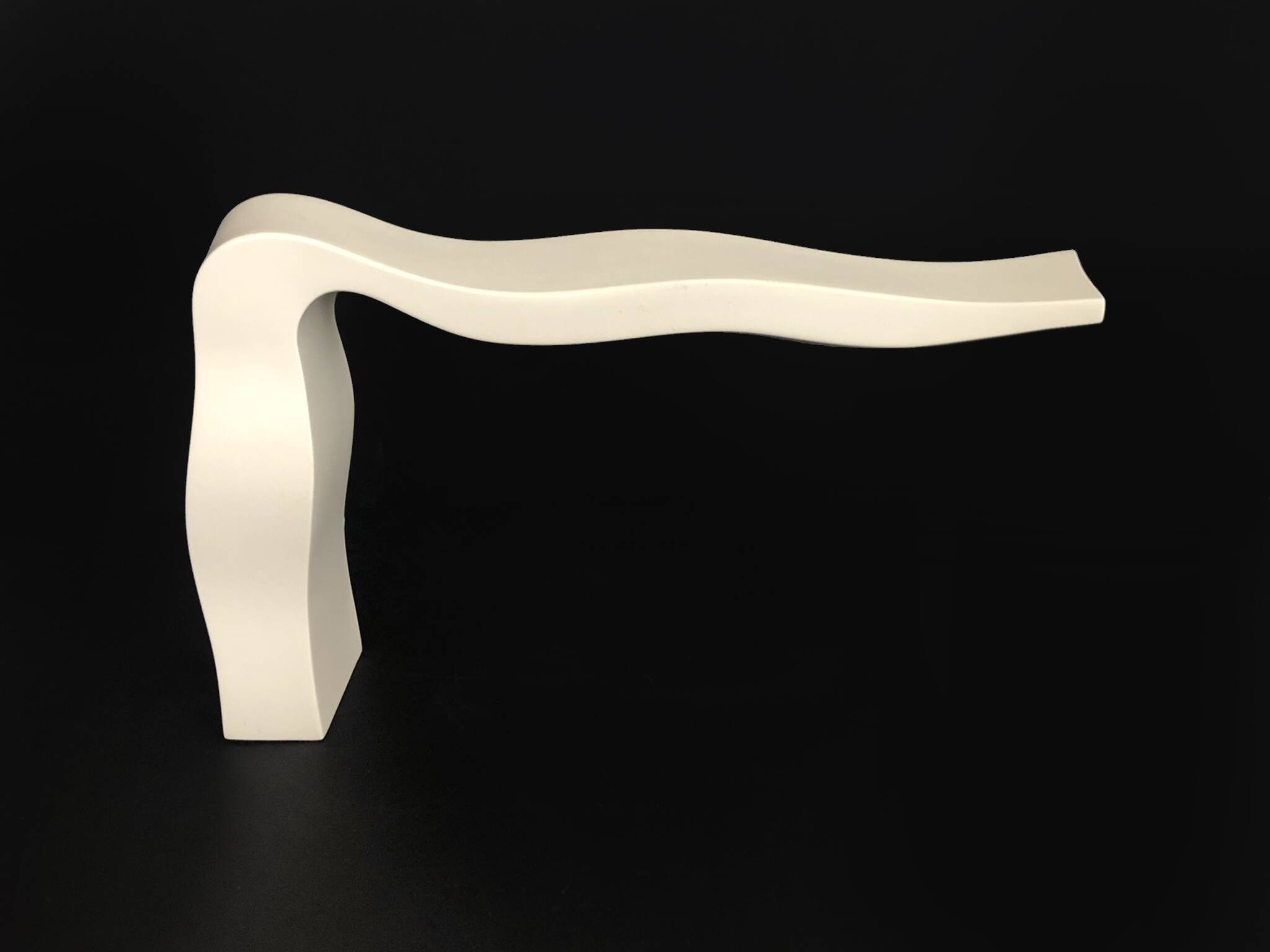 Pair of Italian wall lights Fontana Arte Yves white 2008