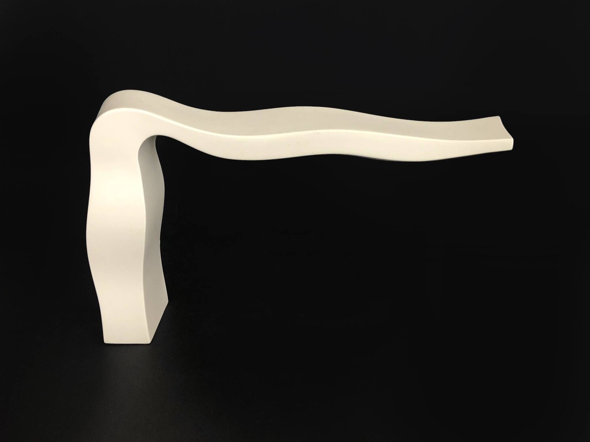 Pair of Italian wall lights Fontana Arte Yves white 2008