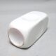 White rectangular vase Parravicini 1970s