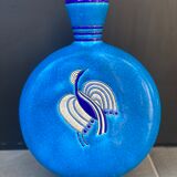 Glazed earthenware gourd vase for primavera, longwy