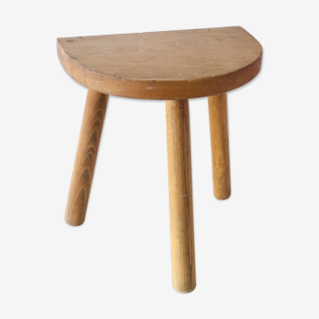 Tabouret tripode de ferme