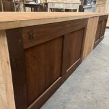 Ancien meuble de métier transformé en meuble télé