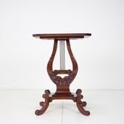 Art nouveau wooden table/ lira, 1910's.