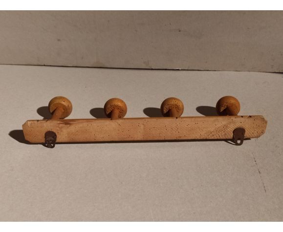 Wooden wall doorbell turned vintage 30-40s