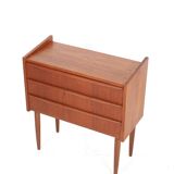 Filigree mid-century teak chest of drawers / Danish modern design / 1960s
